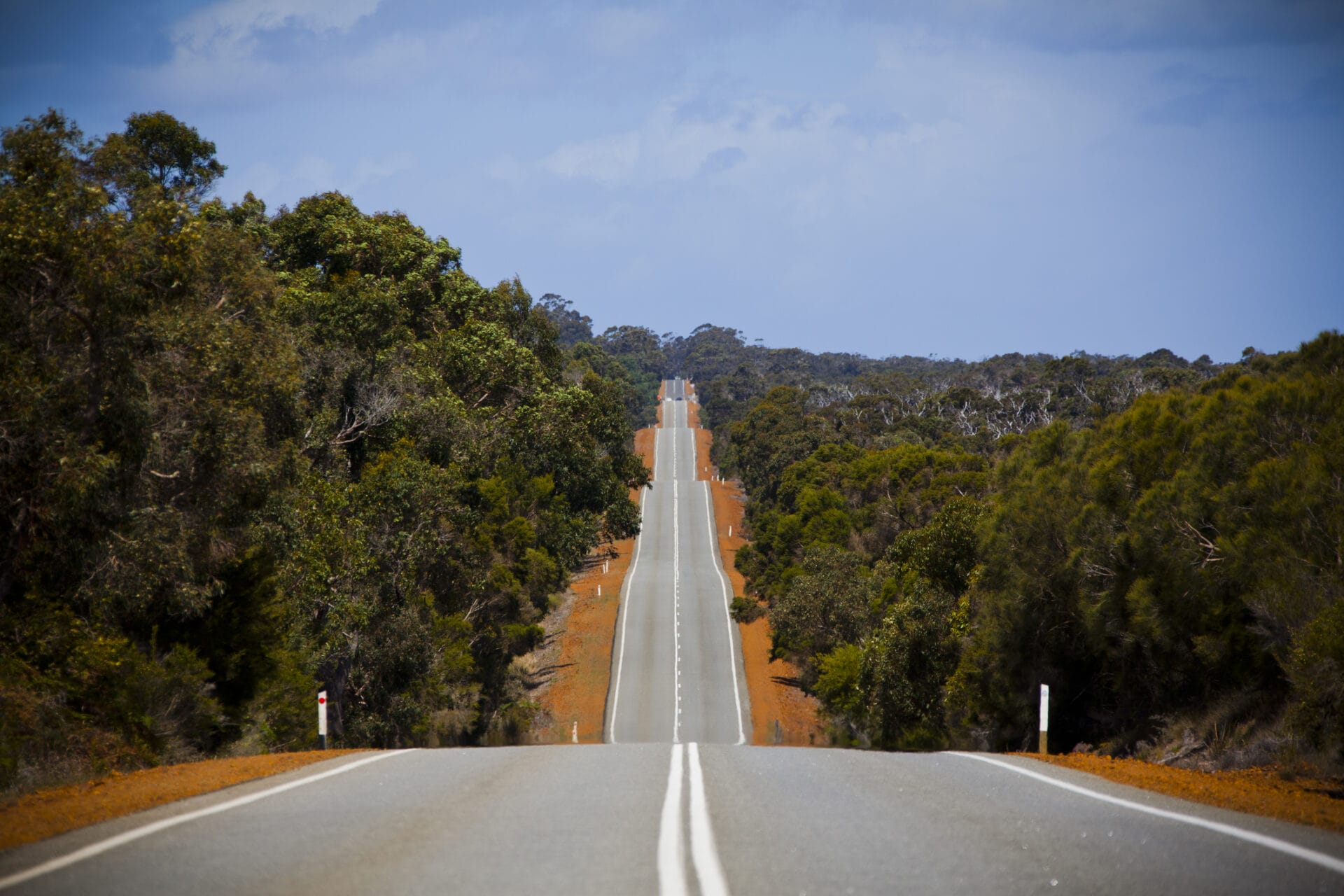 open road on the horizon, road transport net zero australia,